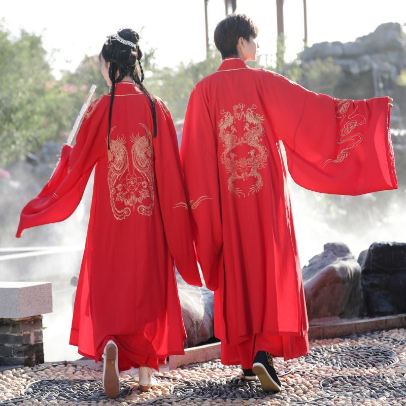 Pinocle - Koppel bijpassende Hanfu top / rok / jas / set