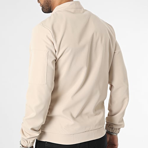 Veste Zippée Beige