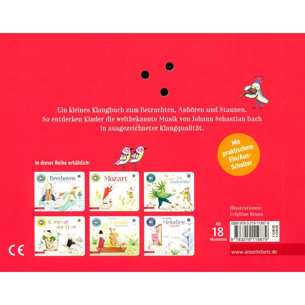 Annette Betz Verlag Ich entdecke J. S. Bach