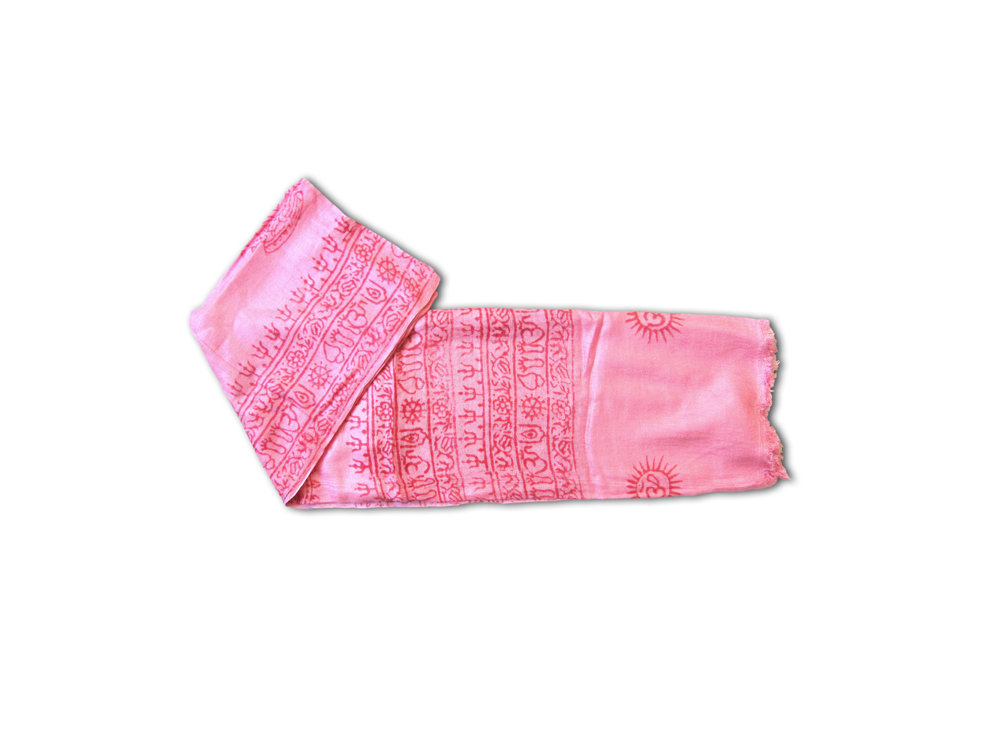 Baumwollschal groß, pink, T 190 cm, B 85 cm günstig bestellen