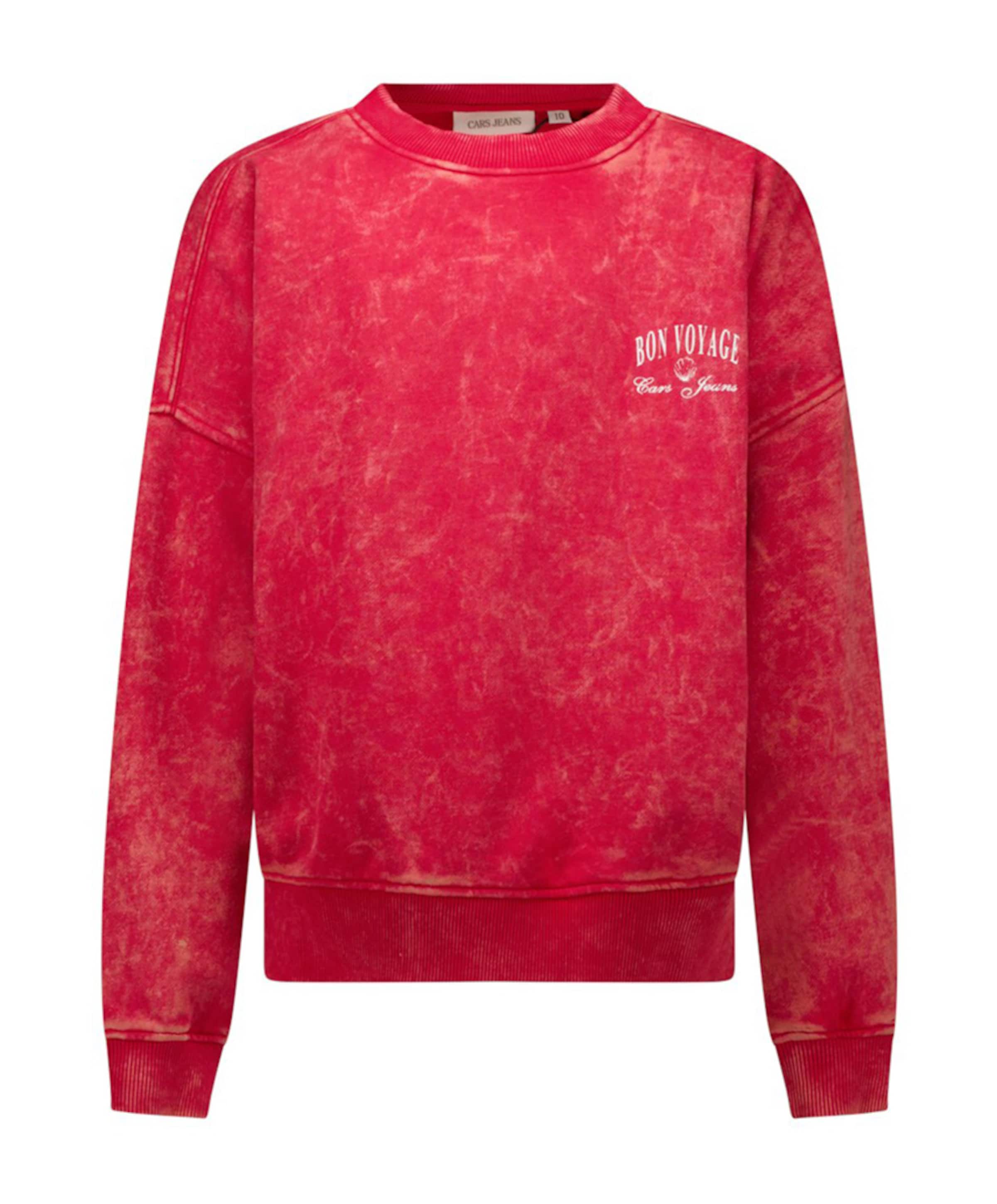 Cars Jeans Meisjes sweater bordeaux