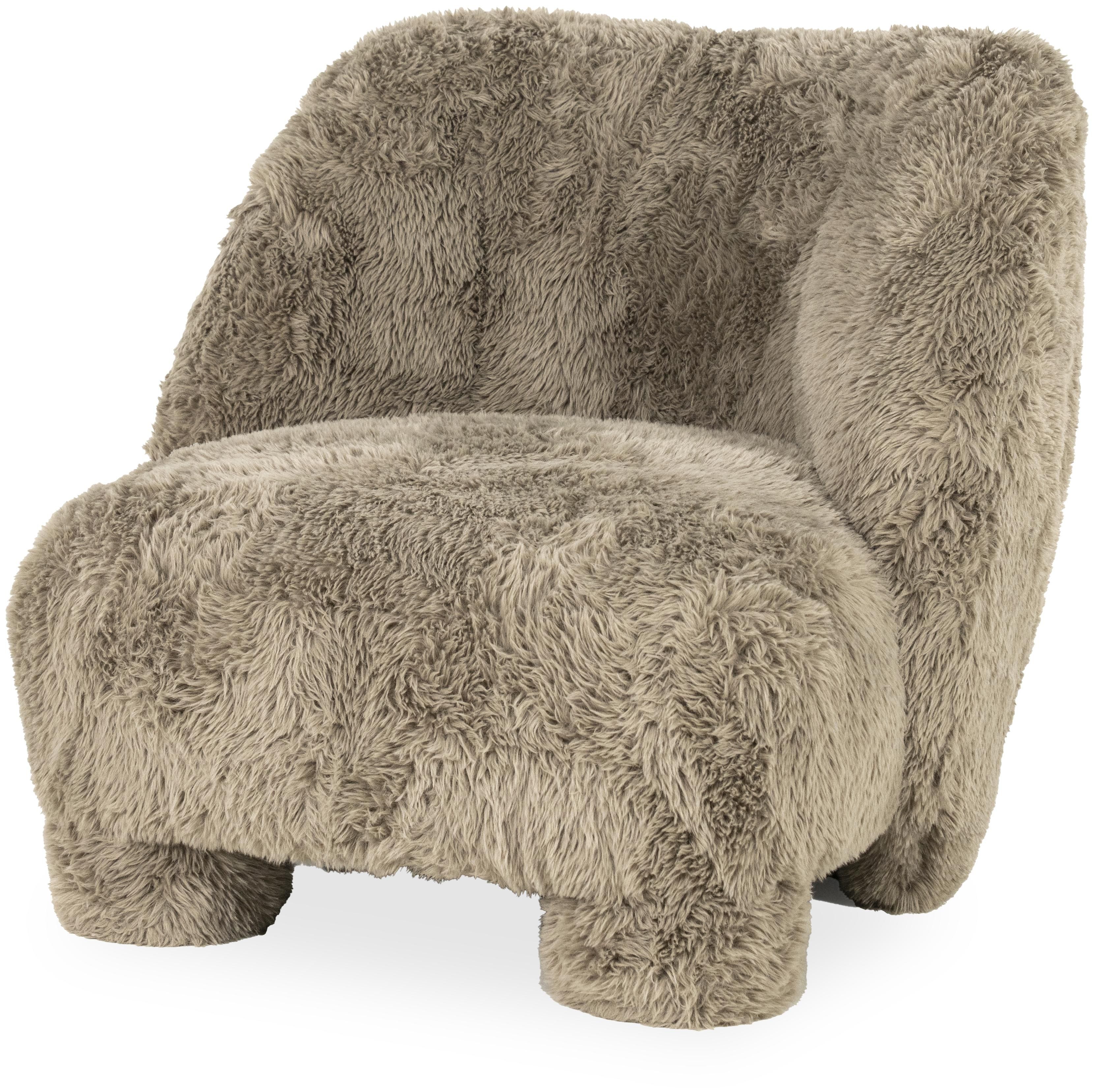 Fauteuil Taupe 96443 Samson B78 x D83 x H74 cm