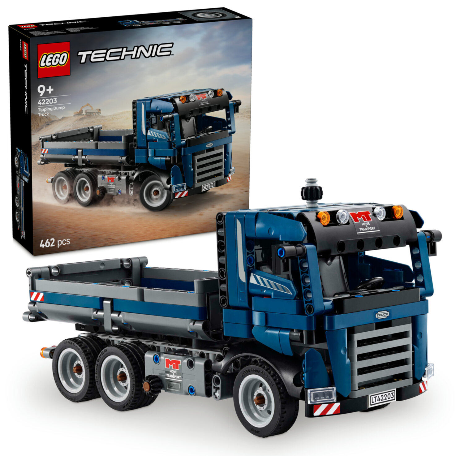 LEGO® Technic Kipplaster 42203 - Bauspielzeug für Kinder 9+ Jahren