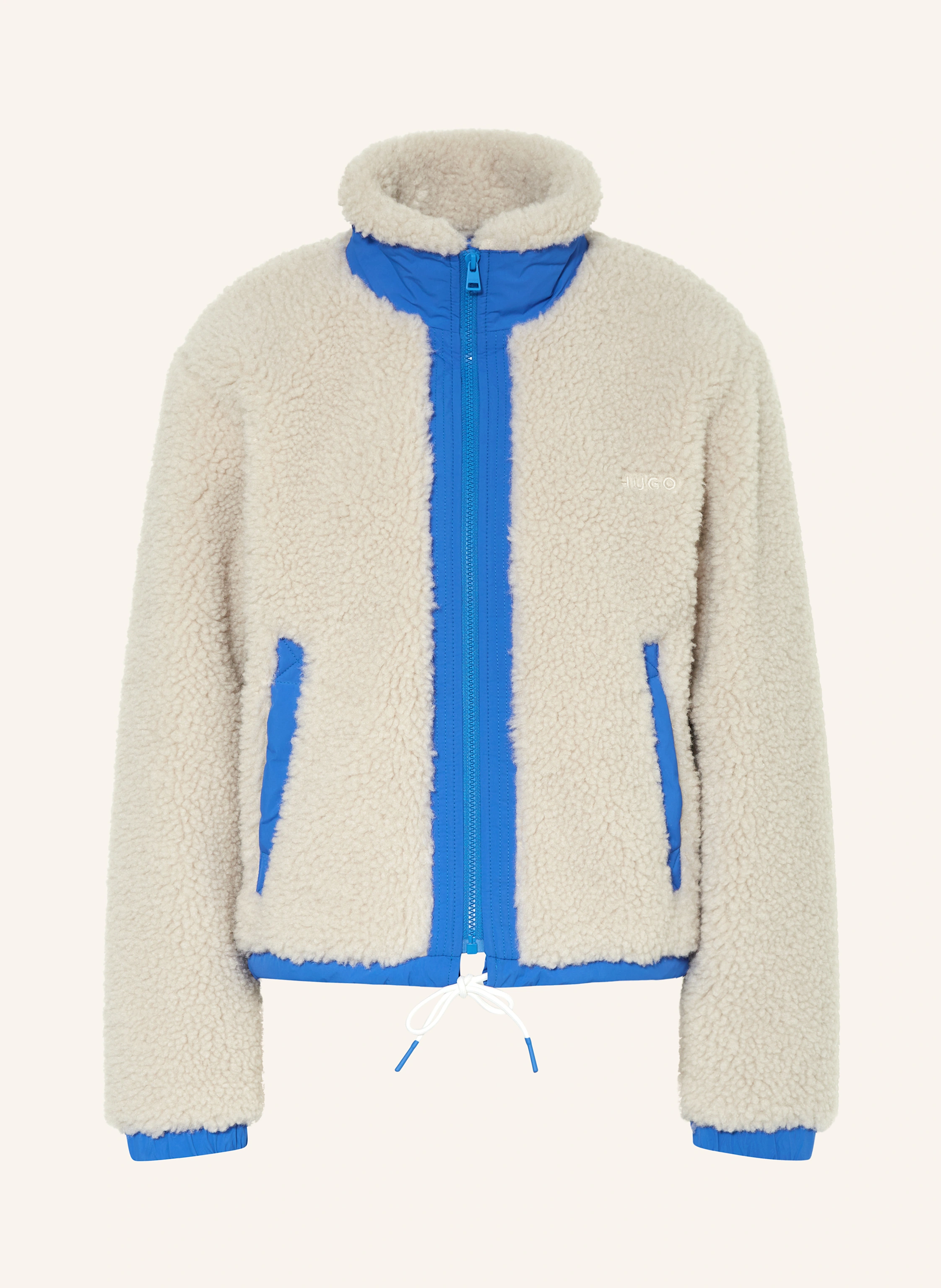 HUGO BLUE Teddyfell-Jacke FOSBURY