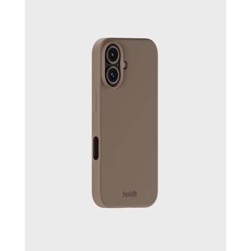 holdit Iphone 16 Silikone Cover, Mocha Brown