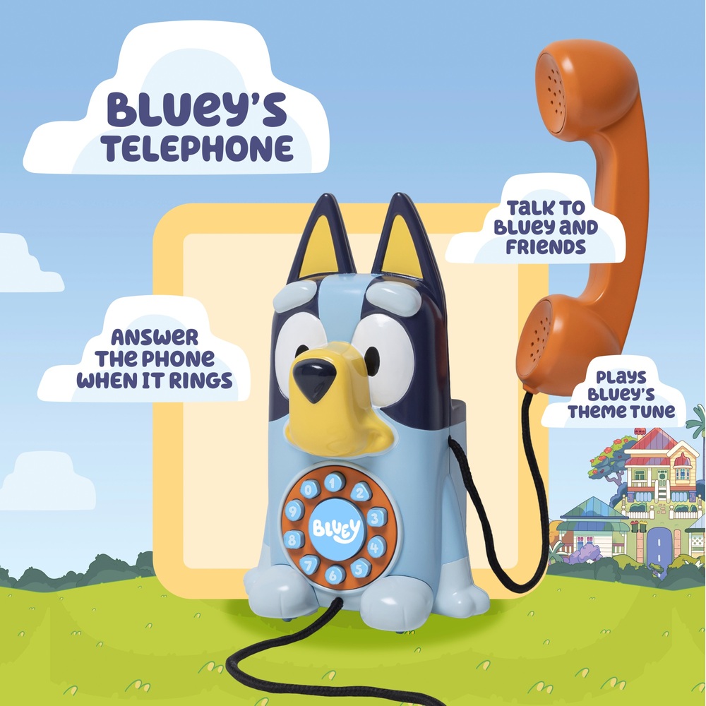 Blueys Spielzeugtelefon