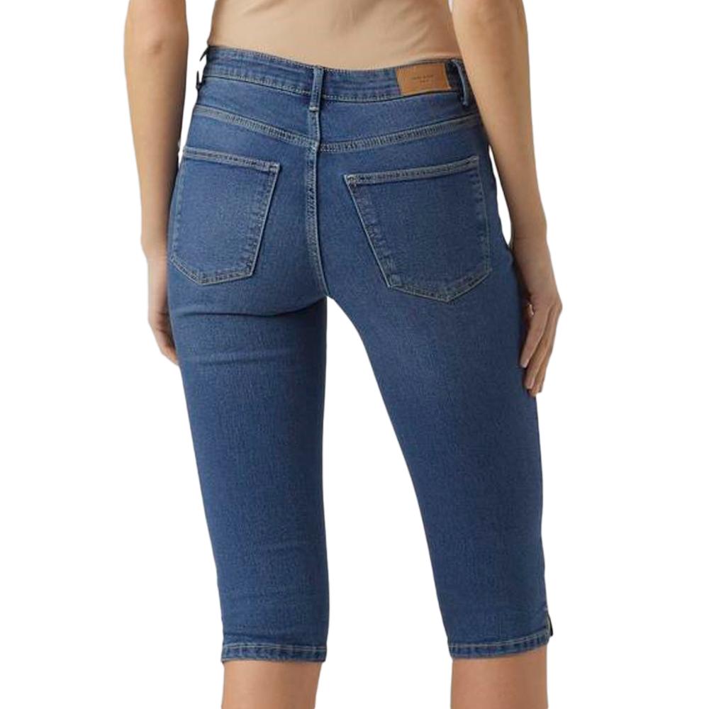 Vero Moda Pantacourt Bleu Femme Vero Moda June