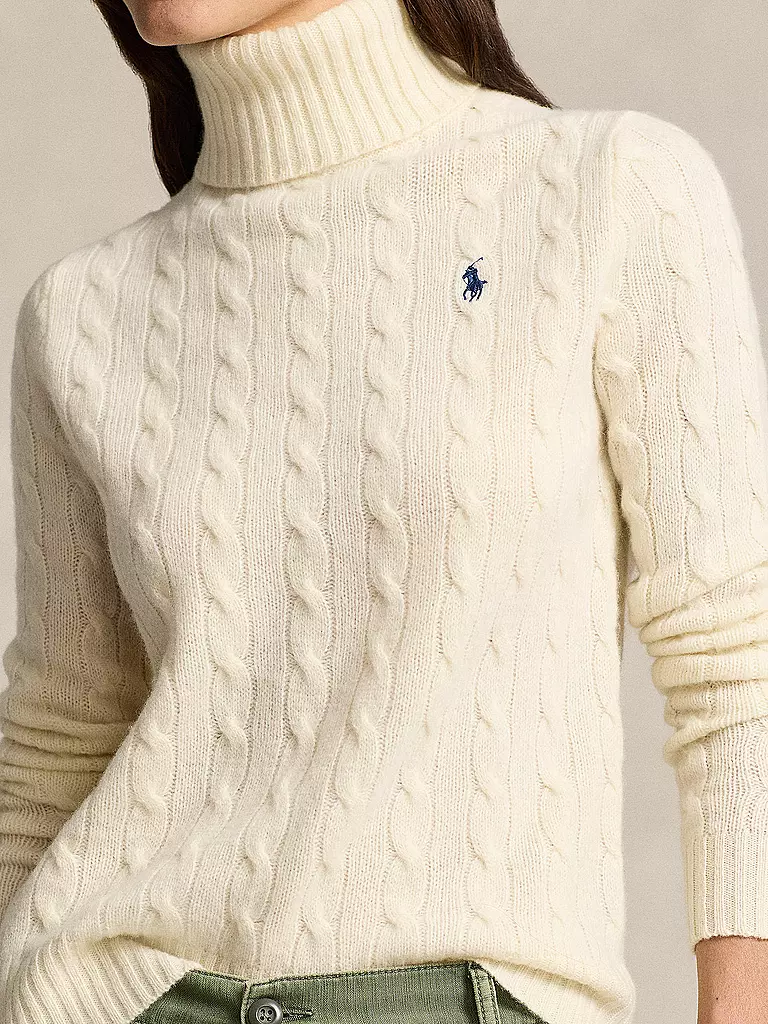 POLO RALPH LAUREN Rollkragenpullover creme