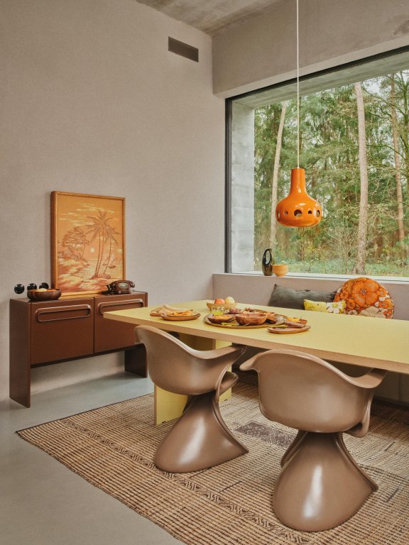 HKliving Dining Table eettafel 280x100 Olive