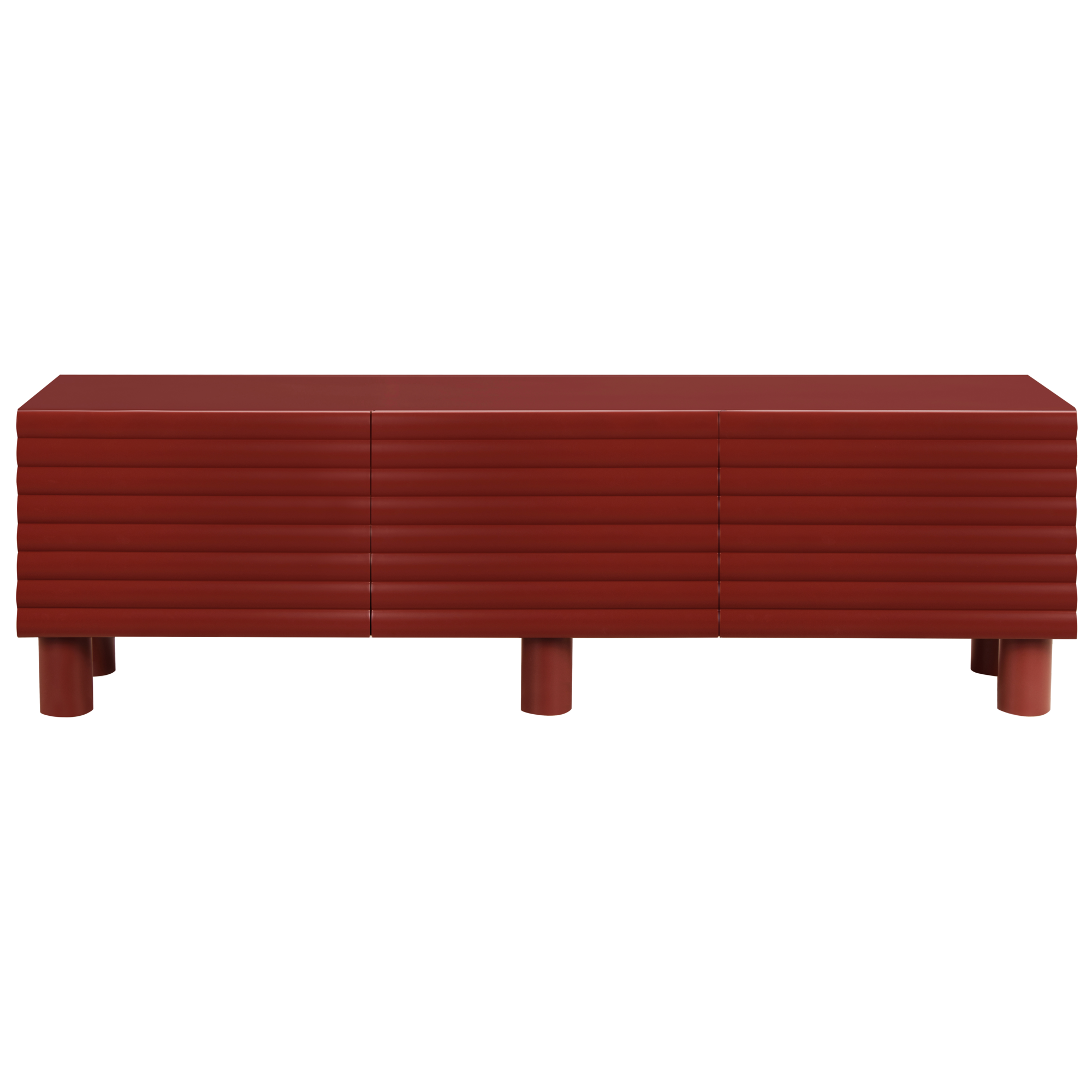 Pre-order Tv-meubel Row 180 cm bordeaux