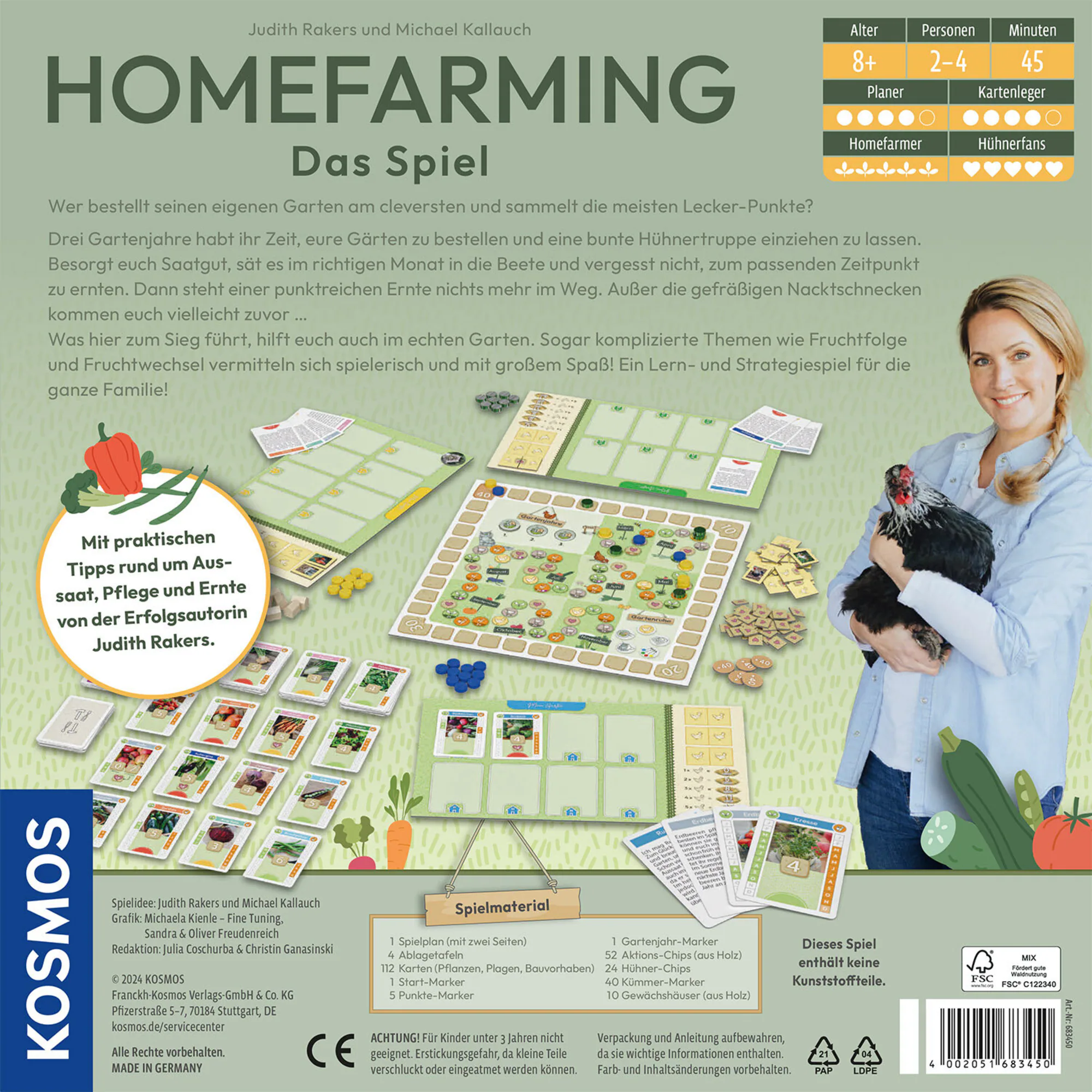 Kosmos Brettspiel Homefarming - Das Brettspiel