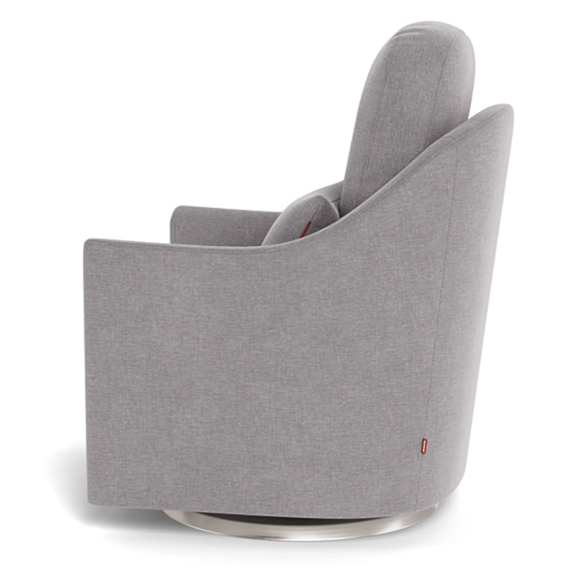 Monte Fauteuil Berçant et Pivotant Nessa -  Pebble  Argent