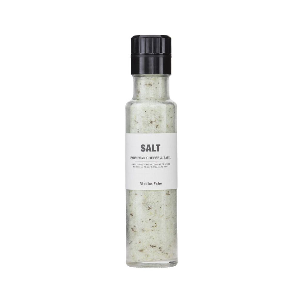 Nicolas Vahé Salt, Parmesan Cheese & Basil - 320 g.