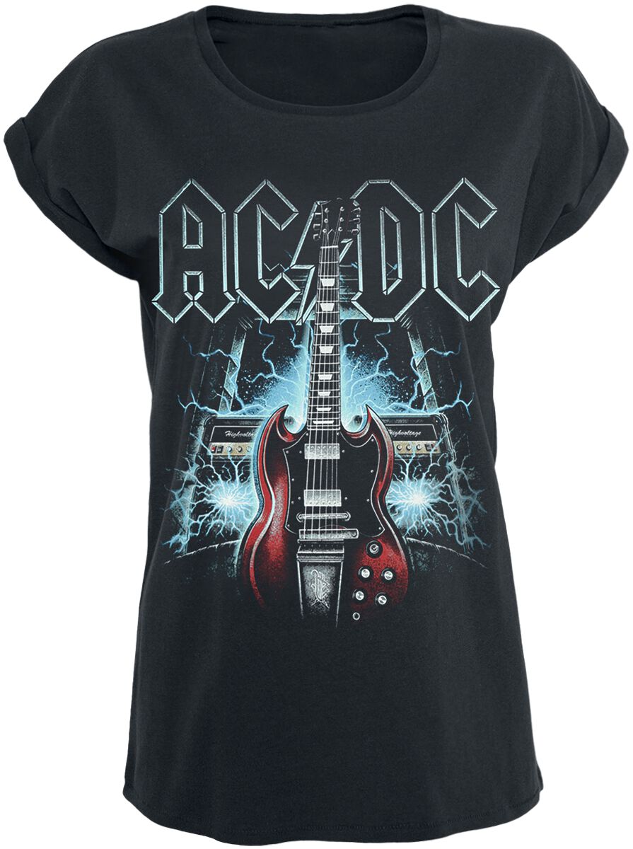 High Voltage Guitar | AC/DC T-Shirt Manches courtes