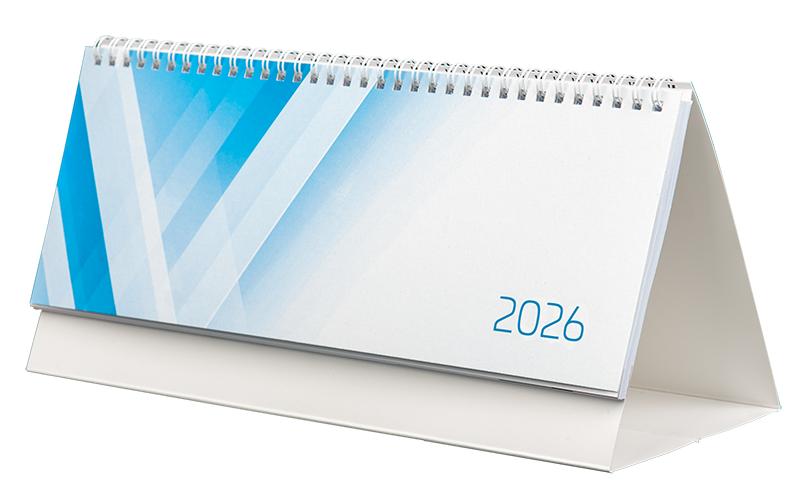 Querkalender Wire-O 29.7 x 10.5 cm, 2026Pultkalender