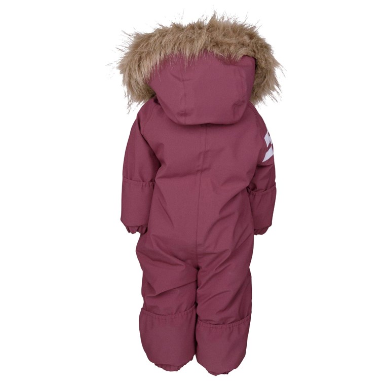 Lindberg Colden Winter Baby Overall Dry Rose