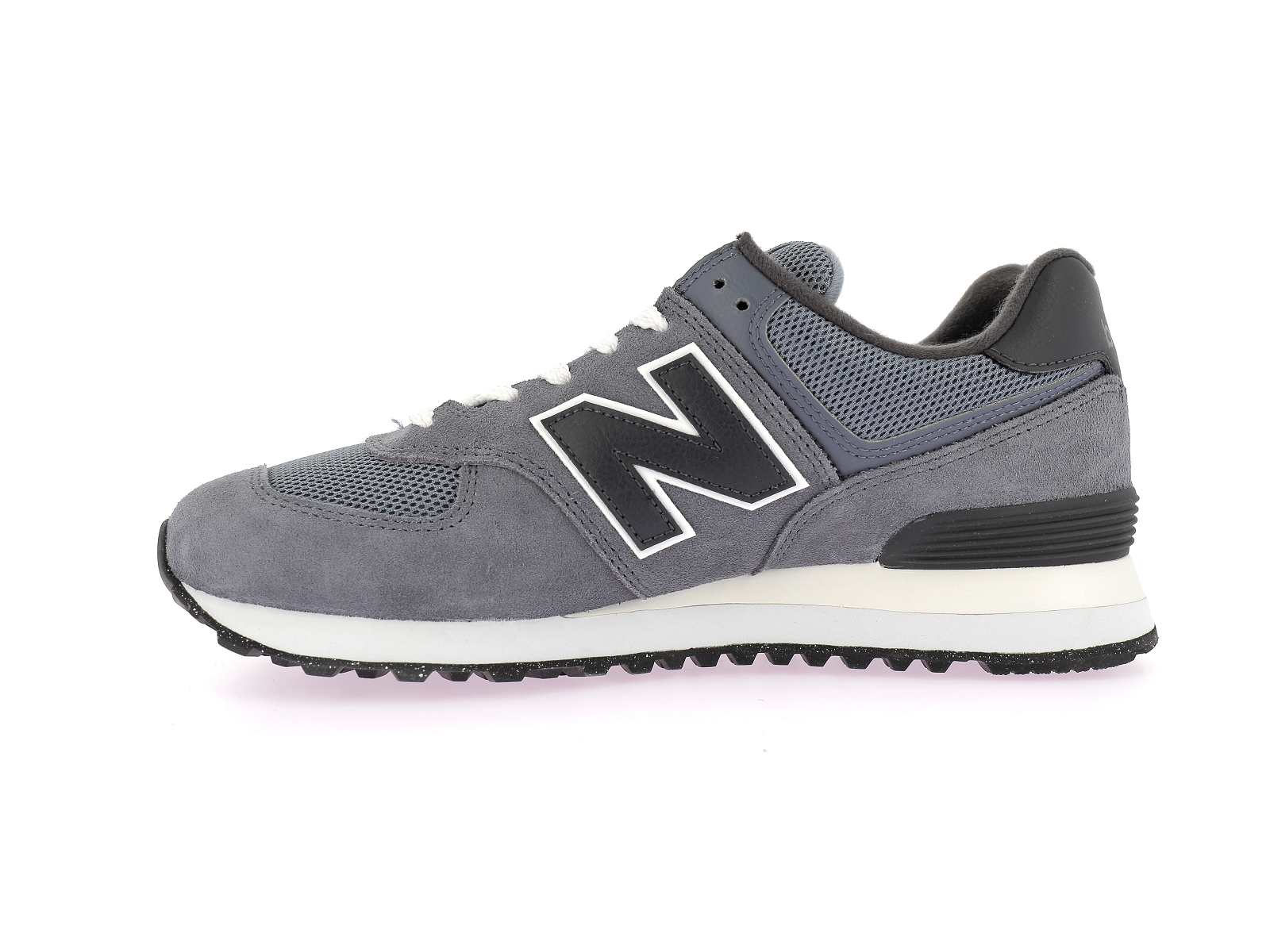 New balance a-U574GGE Matières combinées Gris Foncé