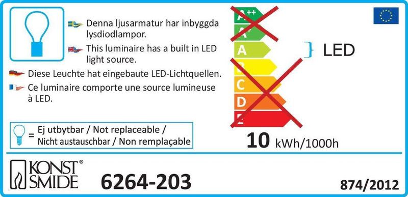 Eland - Led Kerstverlichting - Koud Wit - 136 Lampjes - 43 x 965 cm