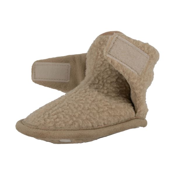 Lodger Slofjes Teddy Fleece Beige