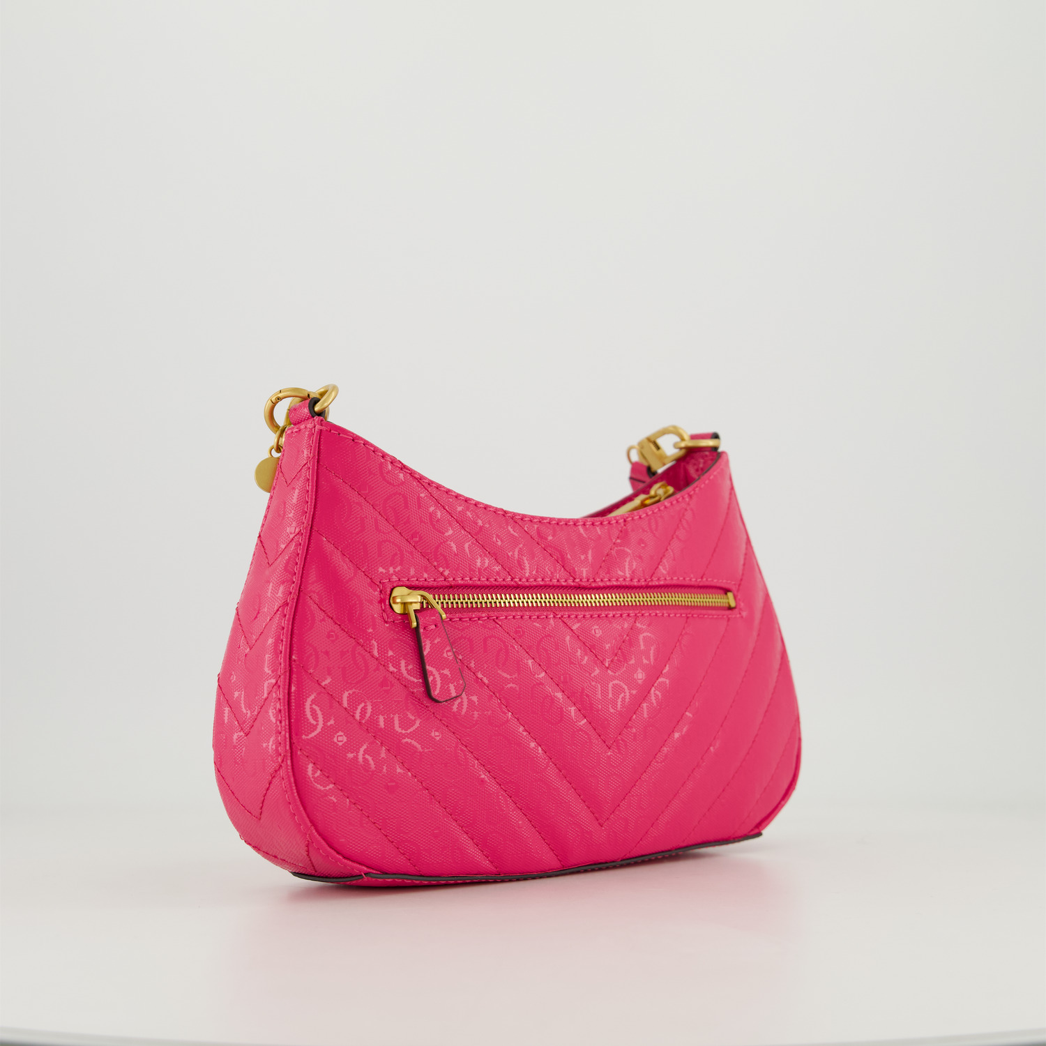 GUESS JANIA TOP ZIP SHOULDER BAG