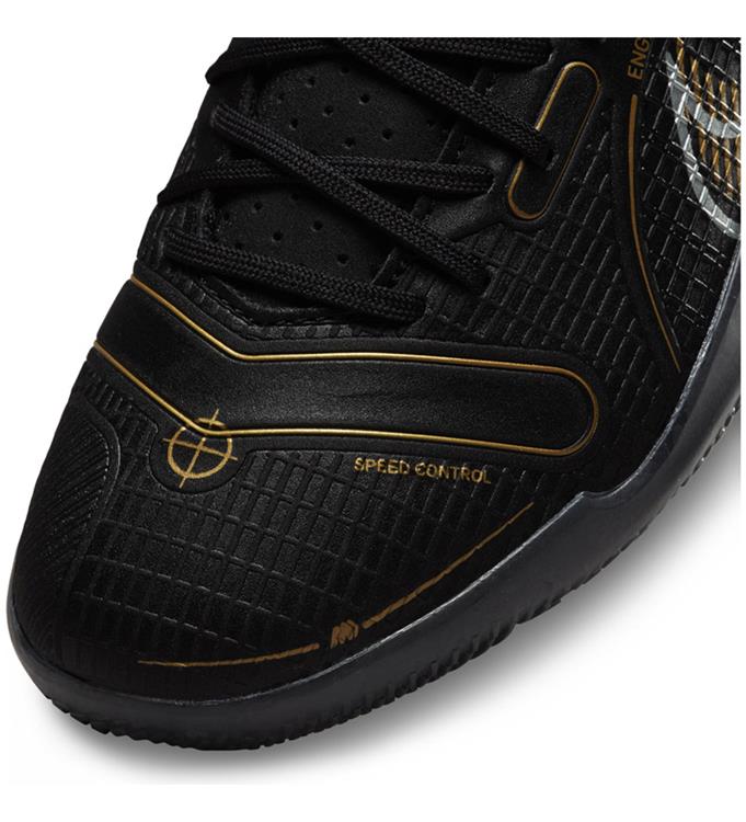 VAPOR 14 ACADEMY TF,BLACK/METALLIC BLACK-METALLIC-GOLD-METALLIC-S