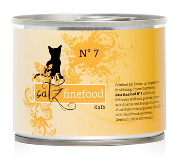 catz finefood Nassfutter für Katzen, 6 x 200