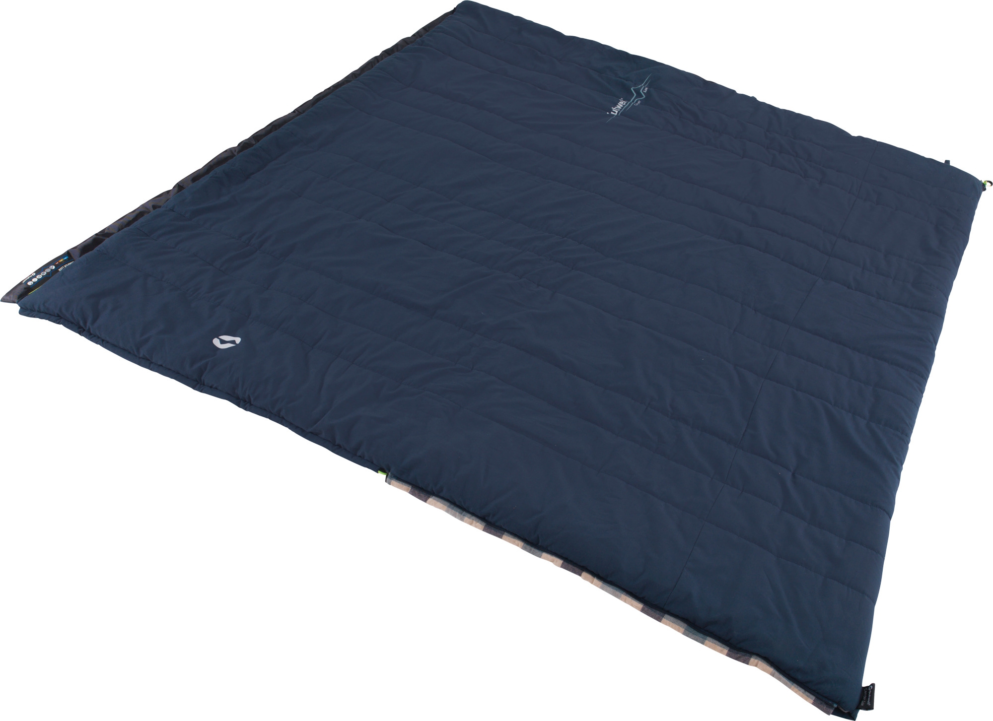 Outwell Camper Lux Deckenschlafsack 235 cm Reißverschluss links