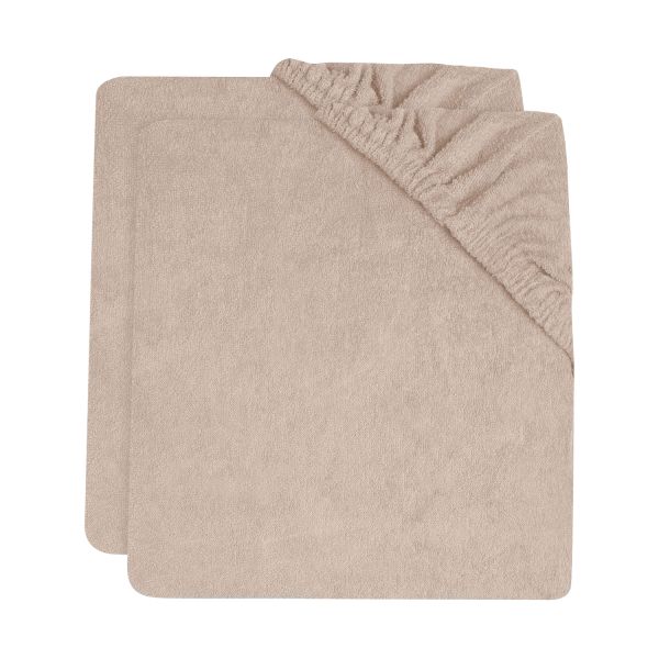 Jollein Terry Waskussenhoes - Badstof - 2 Stuks - Olive Green