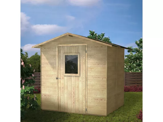 Abri de jardin en bois pour le rangement des outils OutilsBox