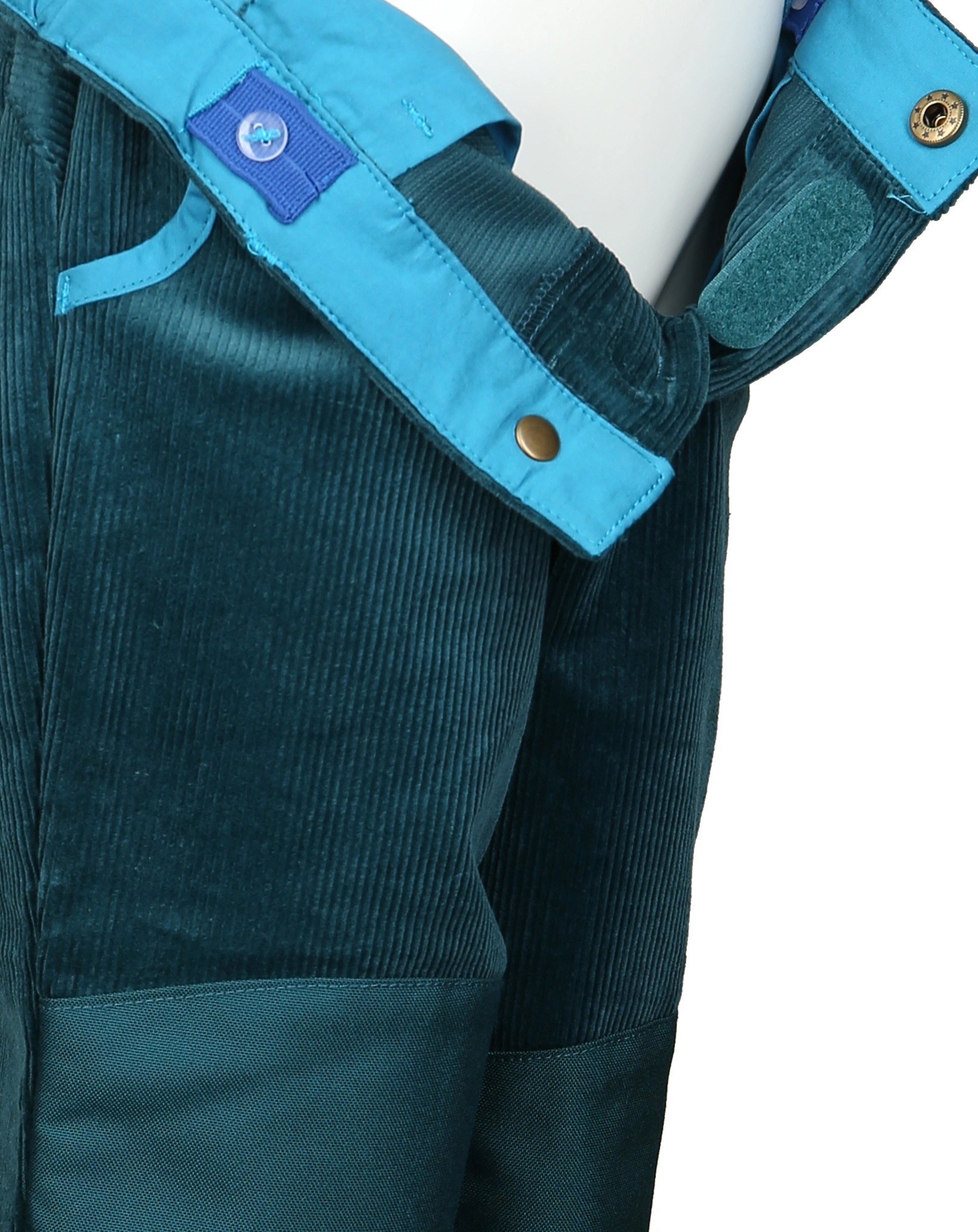 Cordhose KISULI in deep teal/mosaic