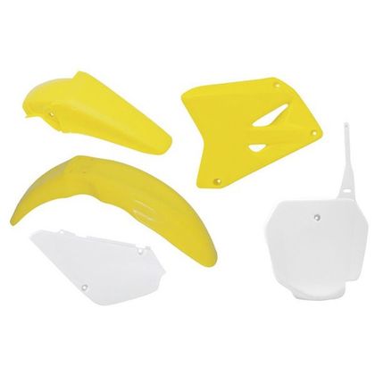 Kit plastiques R-tech 5 p couleur origine - Jaune