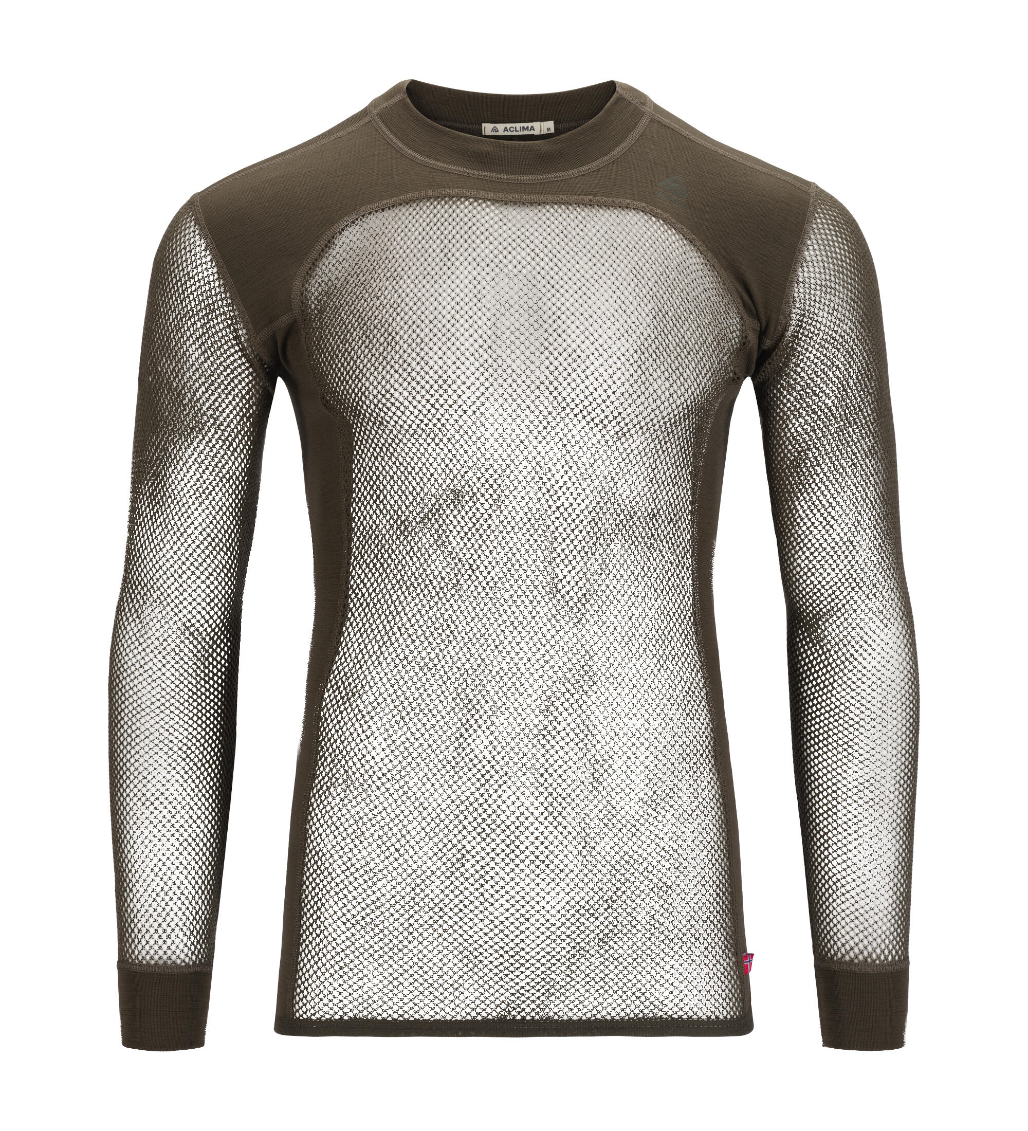 Aclima WoolNet Crew Neck, M's<br>Nettingundertøy det norske forsvaret sverger til!