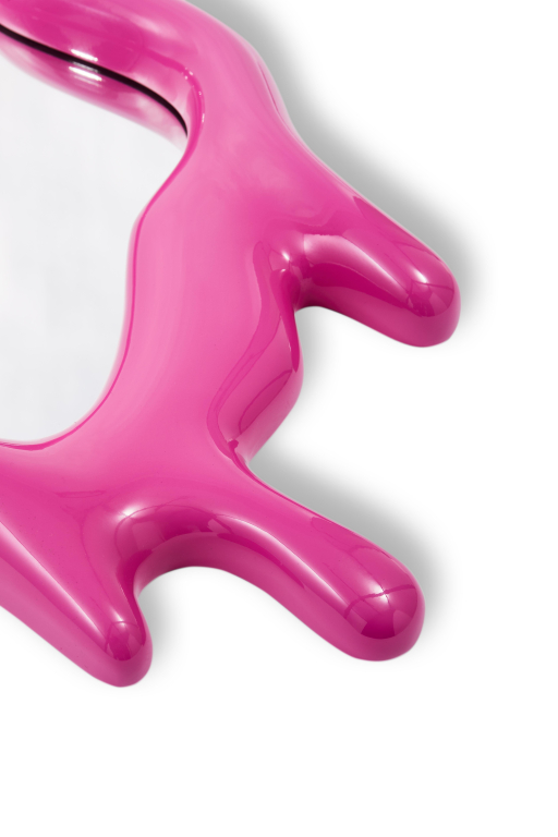 POLSPOTTEN Melting Mirror spiegel M 45x70 Pink