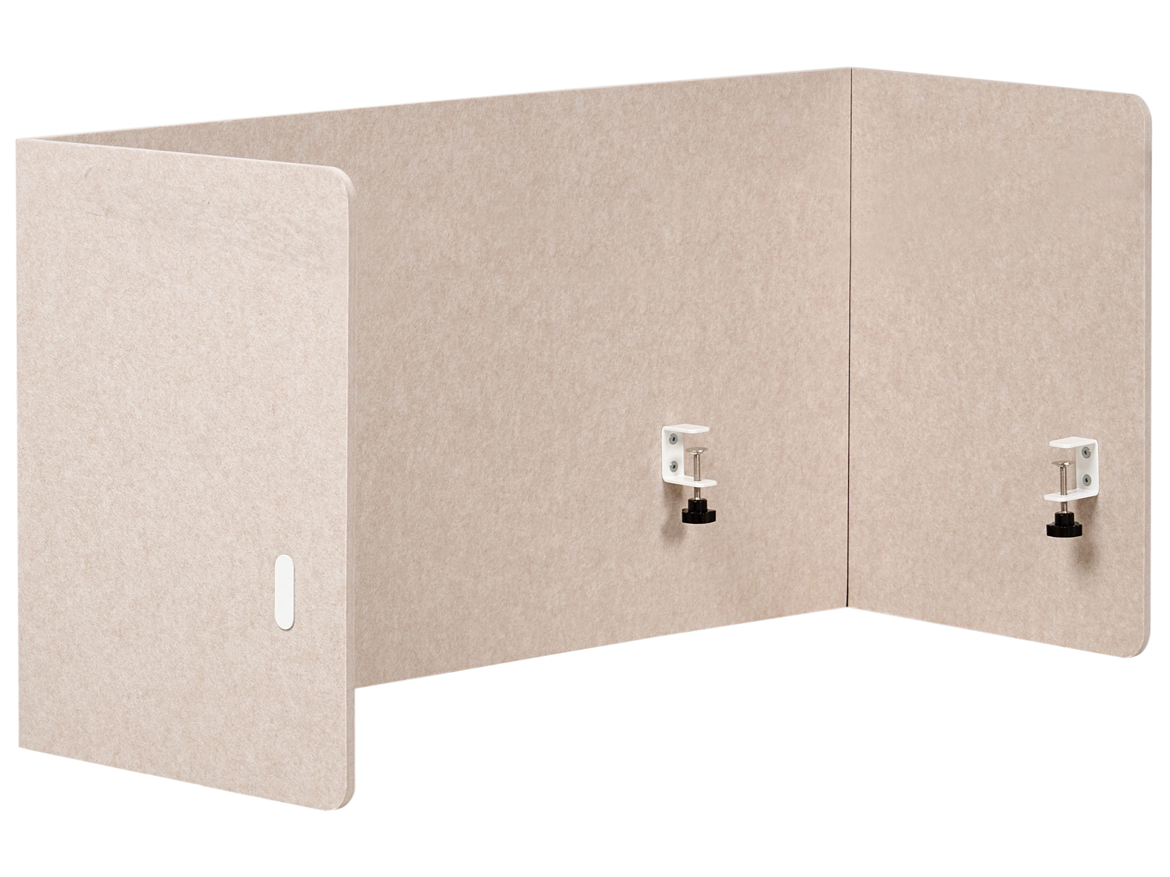 Bureauscheidingswand SOLOA Beige