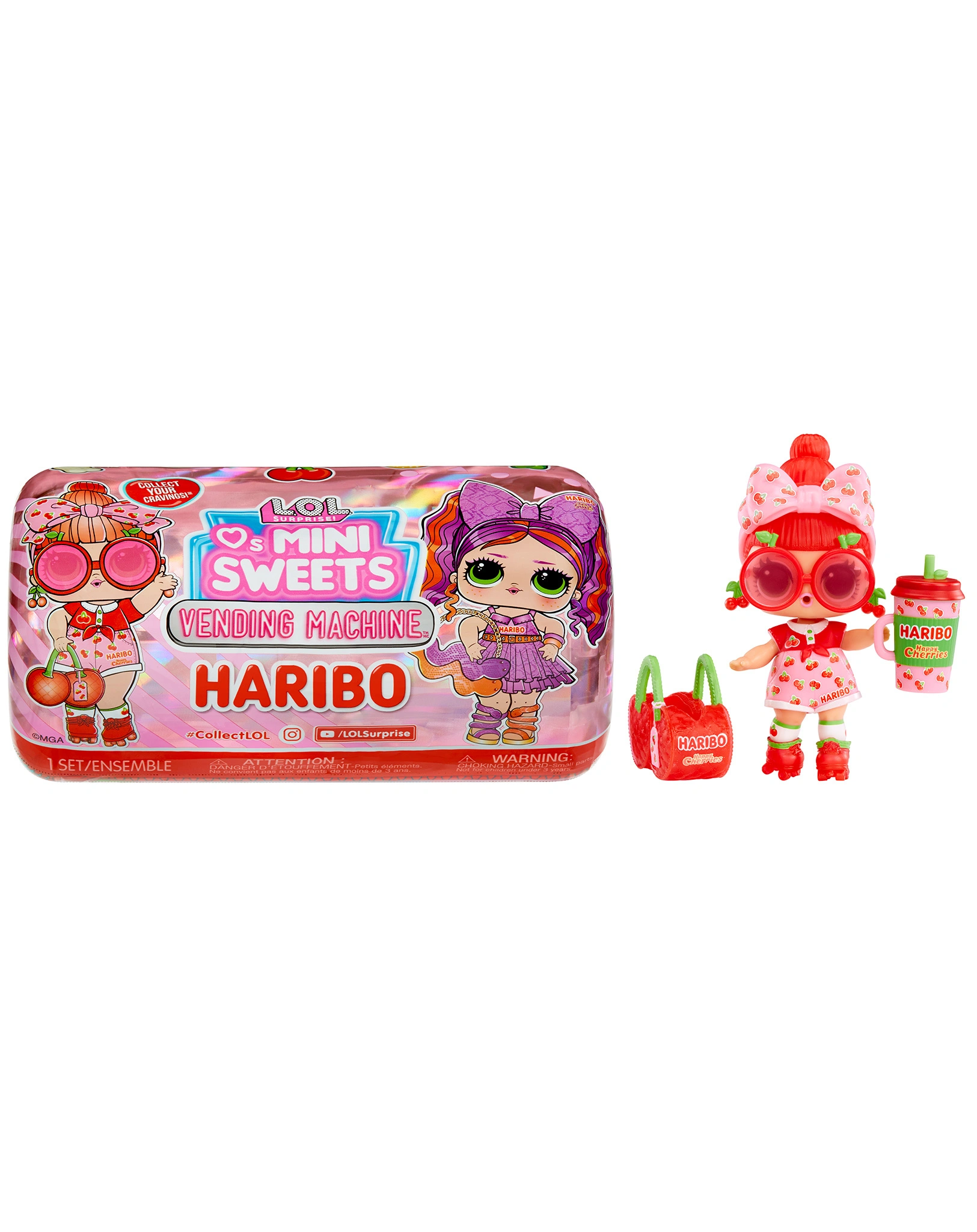 Puppe LOVES MINI SWEETS X HARIBO DOLLS VENDING MACHINE