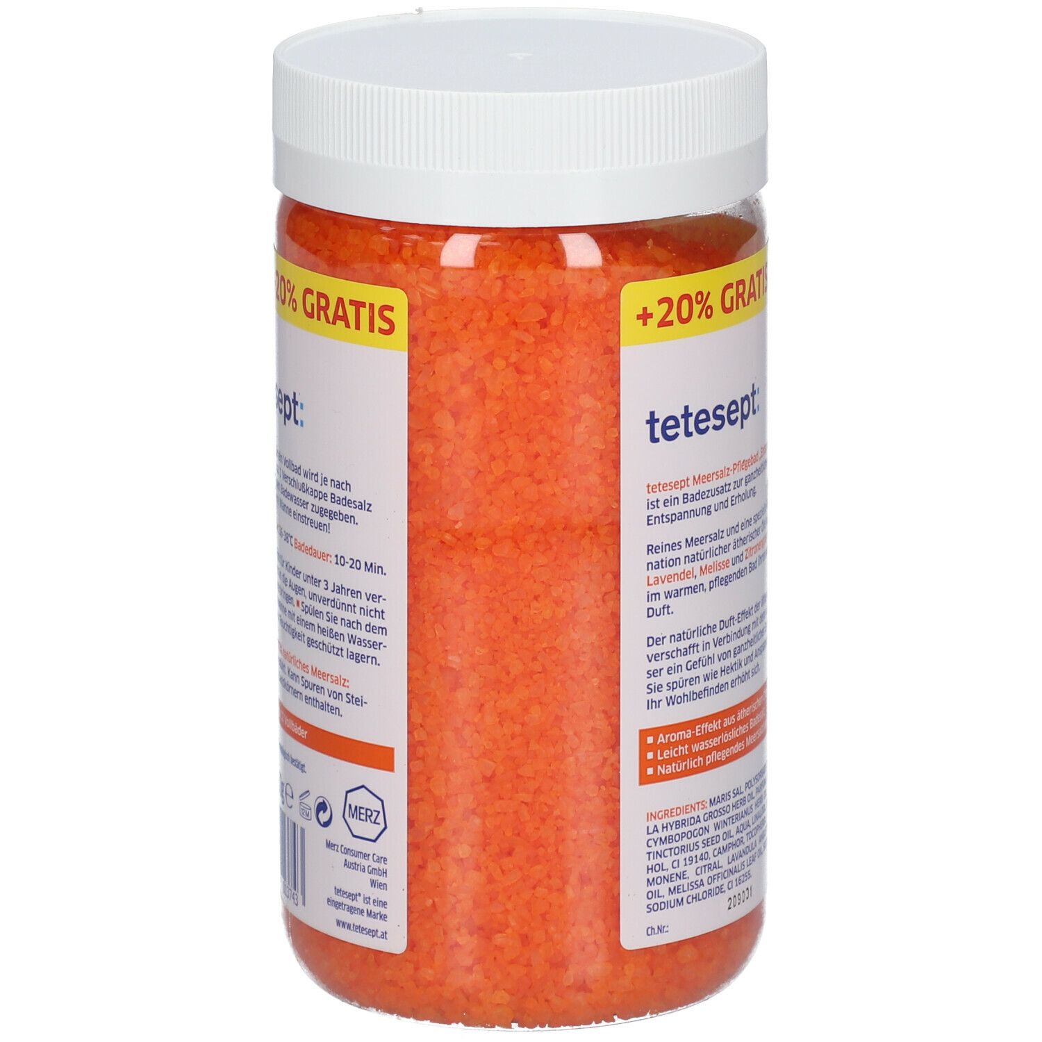 tetesept® MEERSALZ-PFLEGEBAD Entspannung