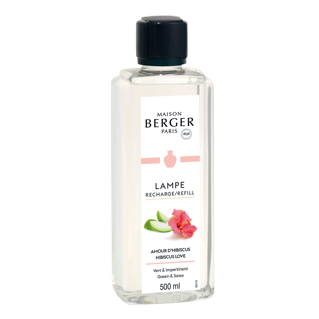 Recharge diffuseur de parfum Amour d'hibiscus 500ml - MAISON BERGER