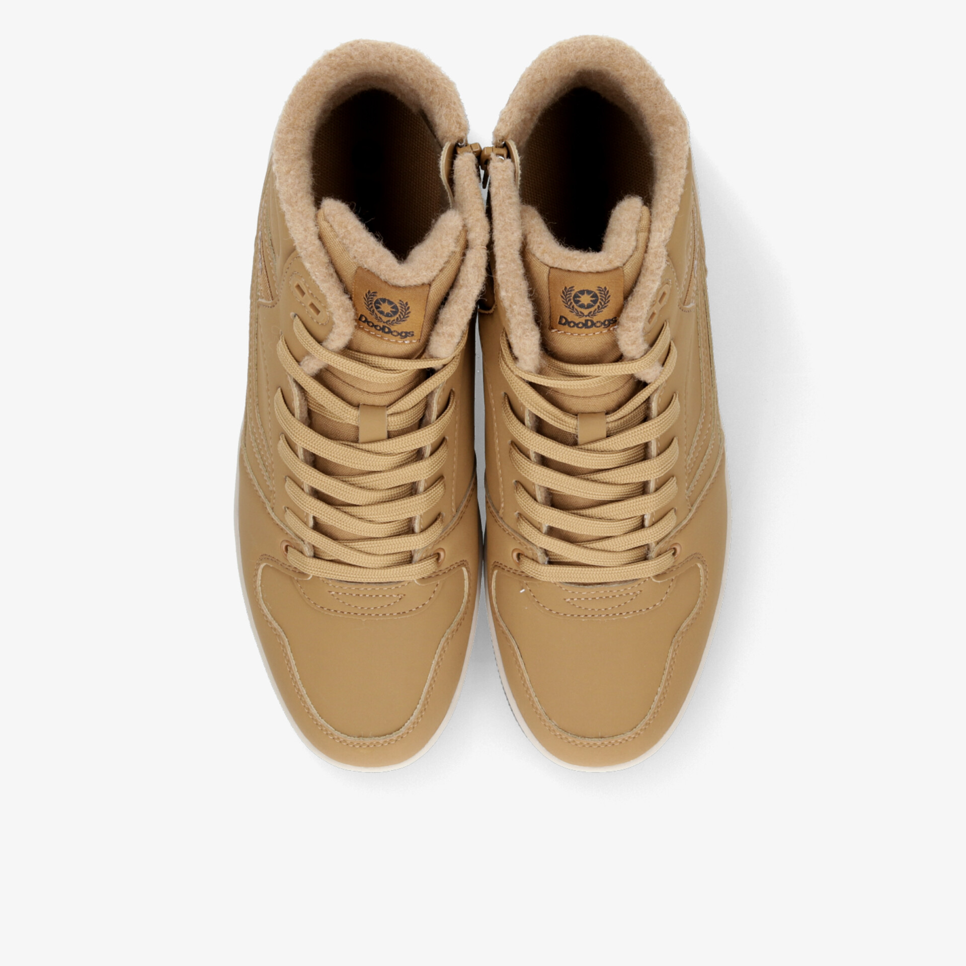 DooDogs Herren Sneaker High braun