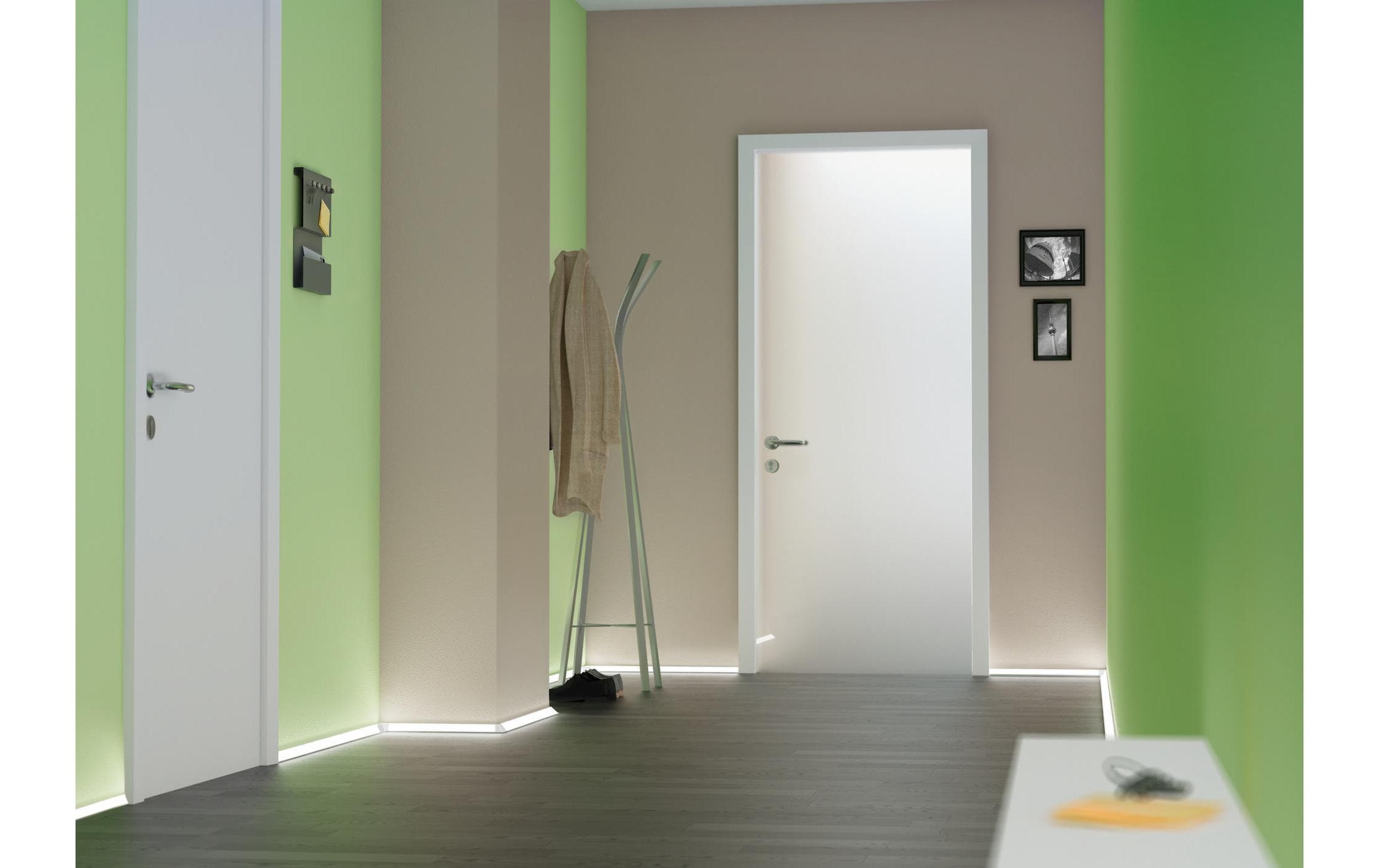 Delta Profil Schiene 1 MeterDelta Profil-Schiene mit Diffusor 1 Meter