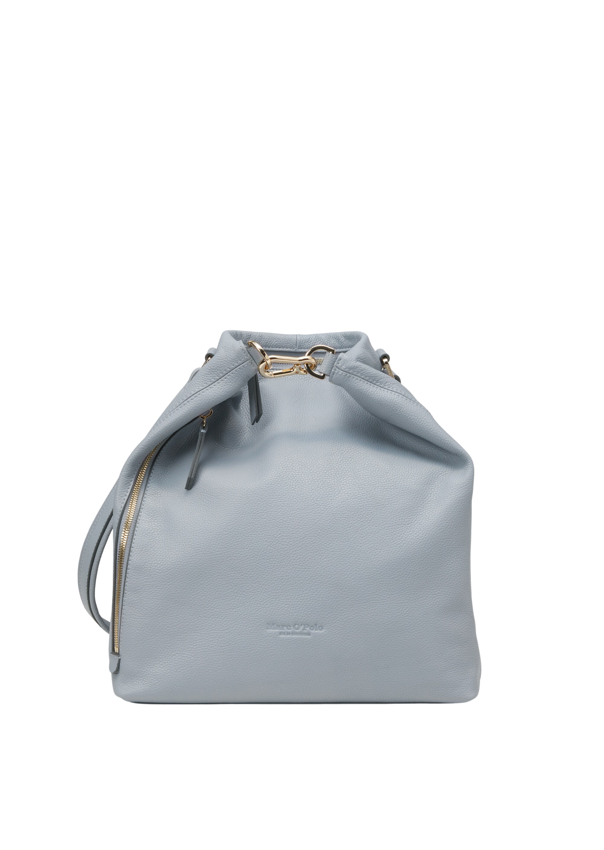 Rucksack medium aus edlem Rindleder mit Struktur