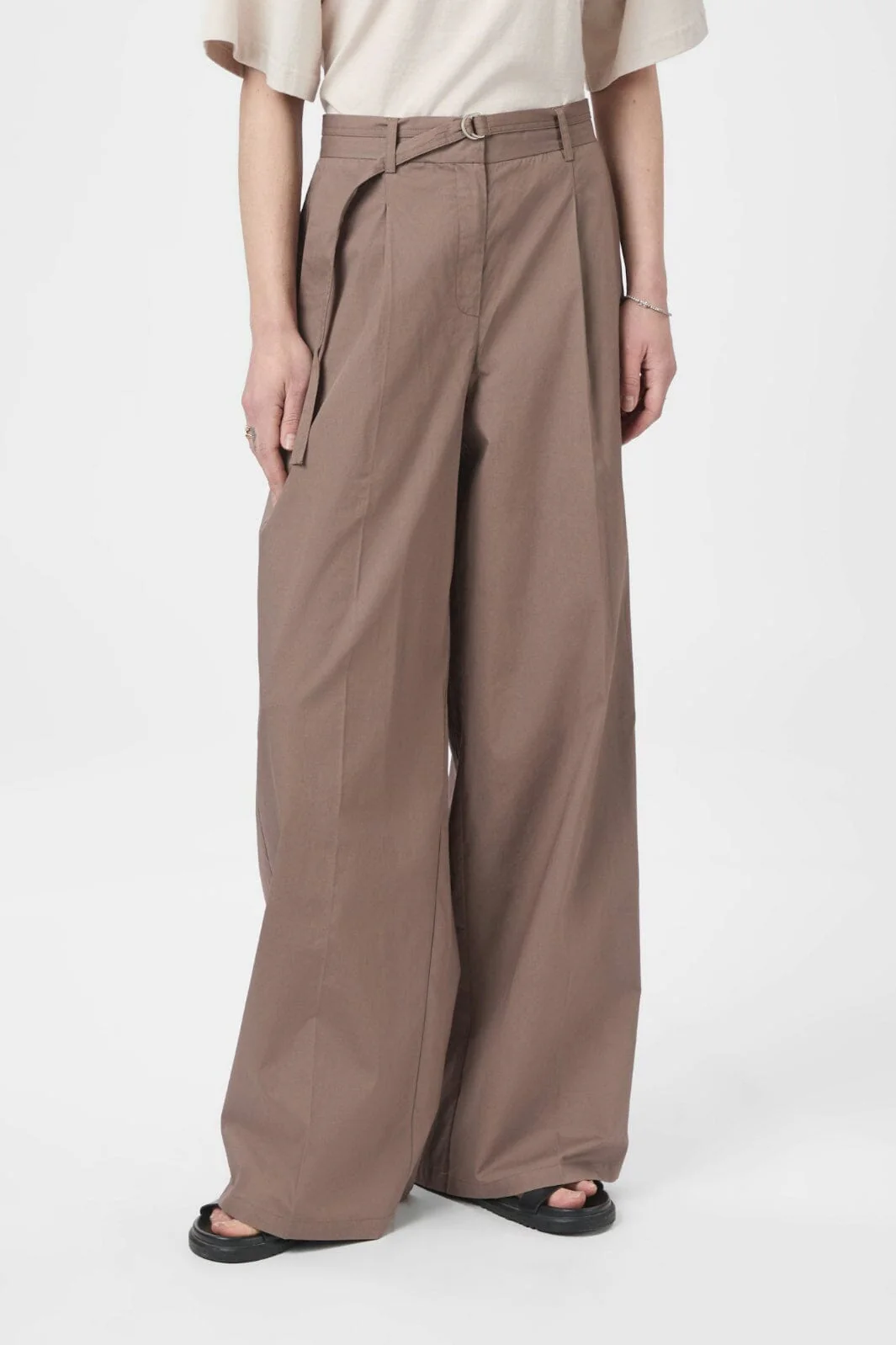 Neo Noir Malba Poplin Pants 165795