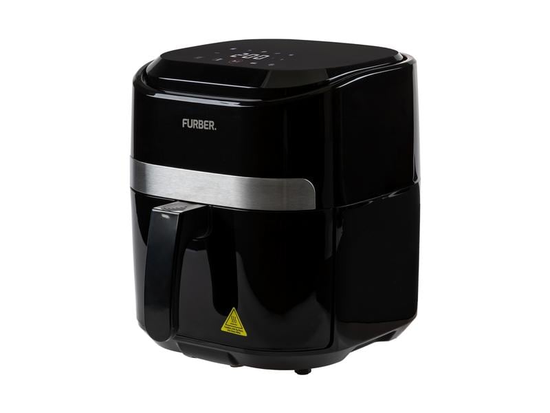 FURBER Heissluft-Fritteuse Fritti 4.5 L Airfryer zum fettarmen frittieren, grillieren, backen und mehr