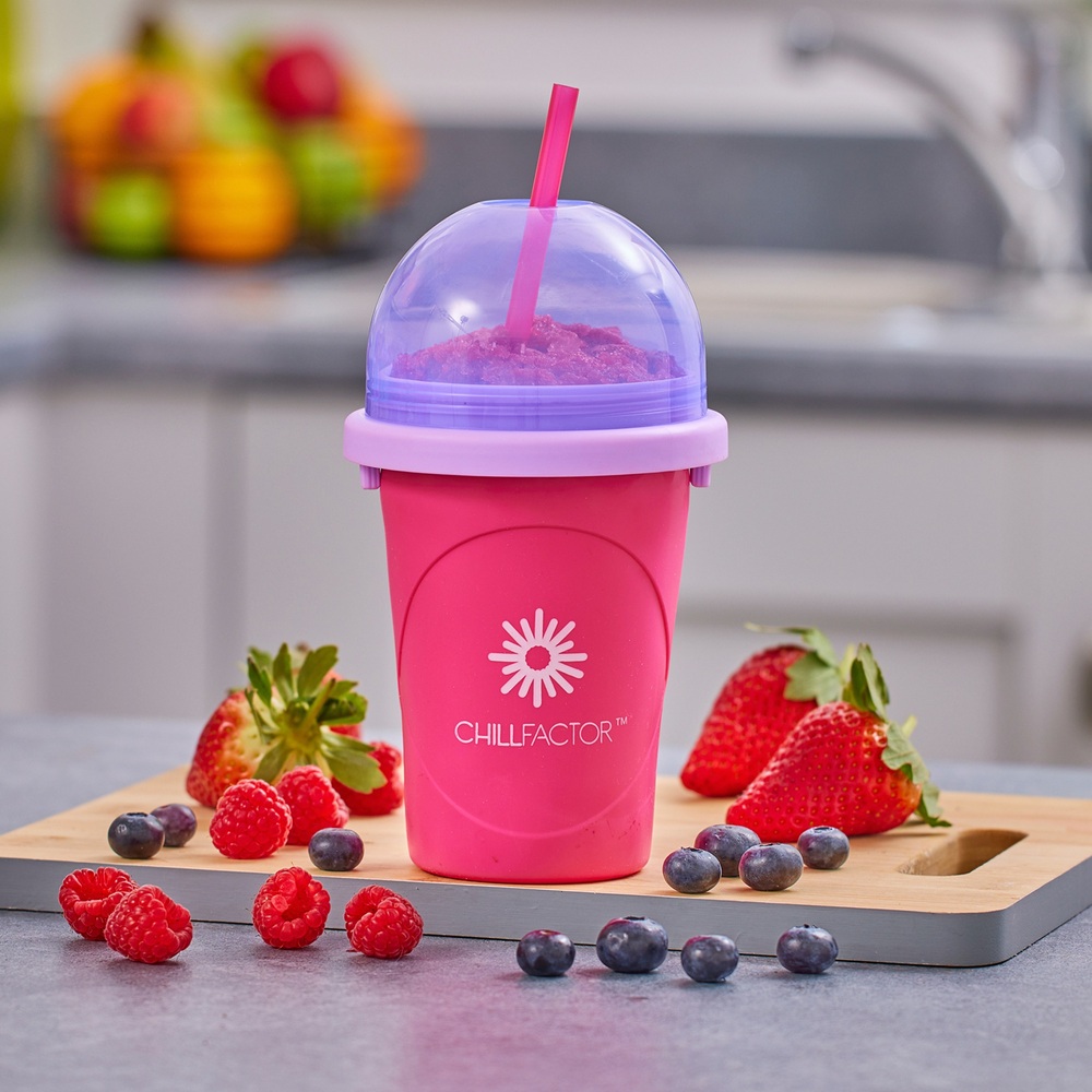ChillFactor Slushy Maker Berry Burst Pink