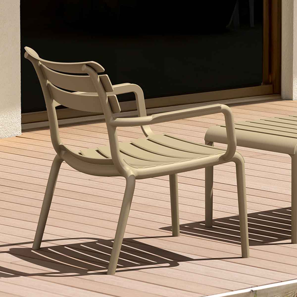 Garden Impressions Paris loungestoel - taupe