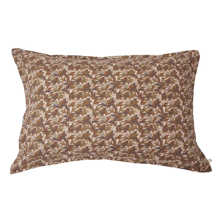 Gabrielle Paris Taies d'oreiller en percale imprimé - Set de 2 | Noisette