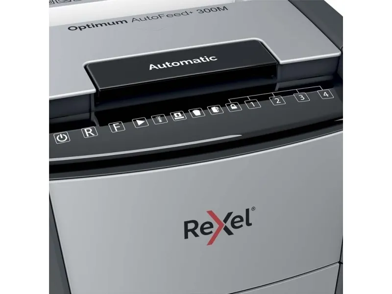 Makulator Rexel Optimum AutoFeed  300M mikromakulering 2x15 mm (P-5)