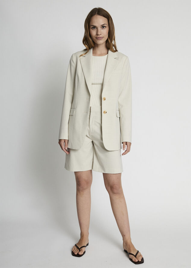 Bruun & Stengade BS Estelle Regular Fit Blazer Sand