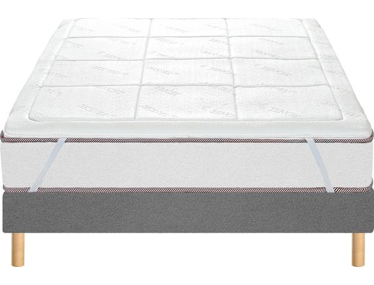 BULTEX - Sur matelas Memory 3, 160x200, Confort Medium