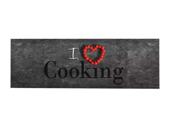 Tapis de cuisine lavable Cooking 60x300 cm
