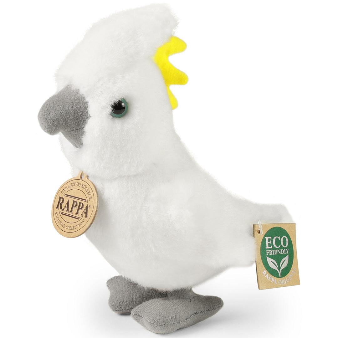 rappa knuffelpapegaai kaketoe - 17 cm